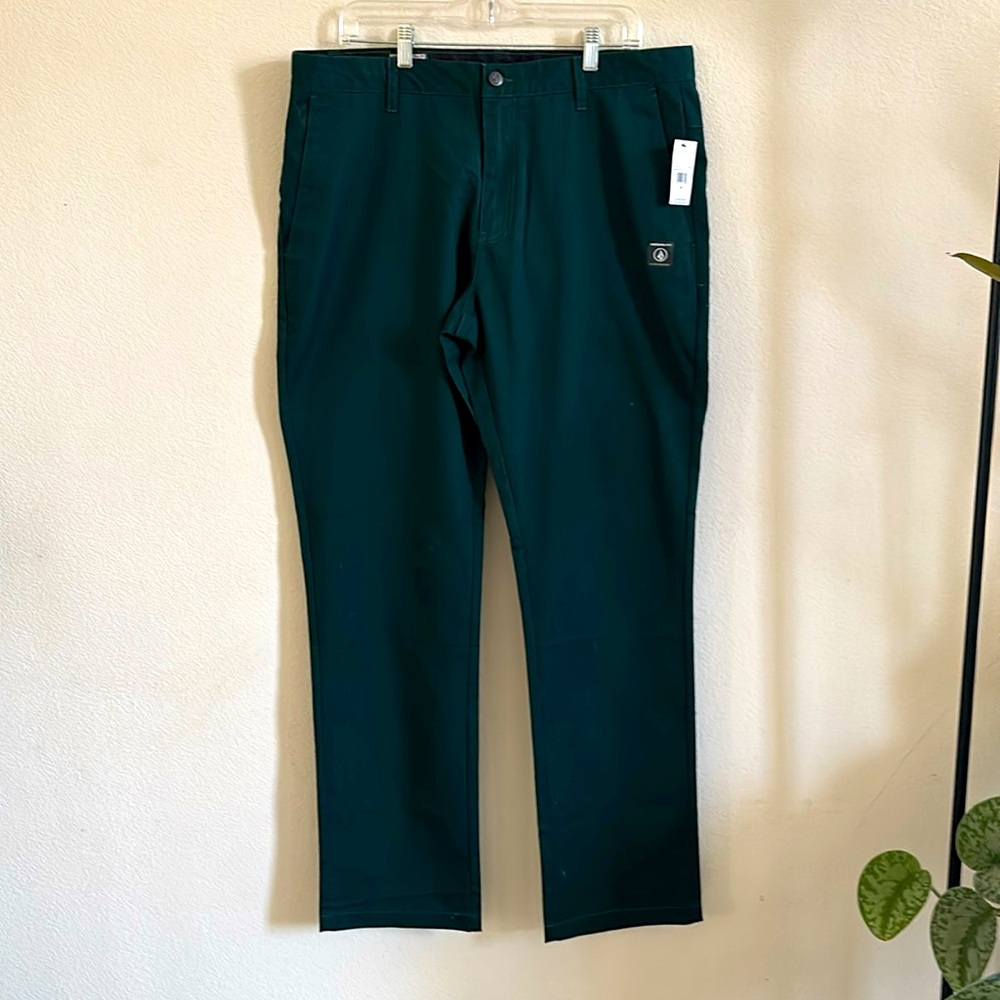 Green Volcom Pants